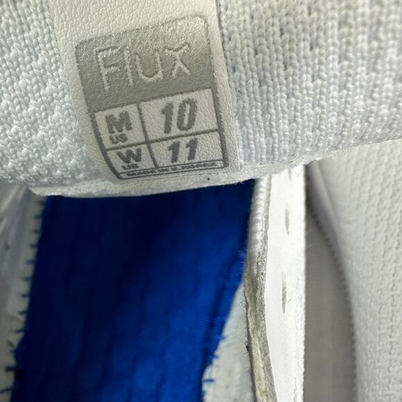 Flux Adapt Trainer White Knit Sole Mens Size 10 Athletic Shoes Sneakers - Picture 5 of 6